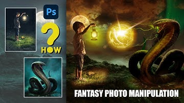 The Making of a Fantasy Photo-Manipulation | Adobe Creative Craft | #Photoshop #Tutorial #2022