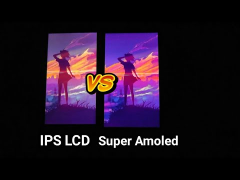 Super Amoled vs IPS LCD Display Comparativa