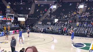 Proof Steph Curry Doesn’t Miss - Warm Up Shooting #utahjazz #stephcurry #goldenstatewarriors