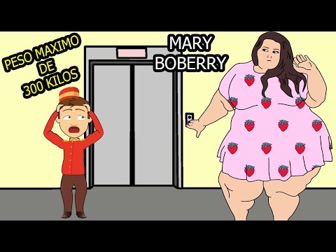 Parodias SSBBW – Mary Boberry rompe un elevador de 300 kilos –