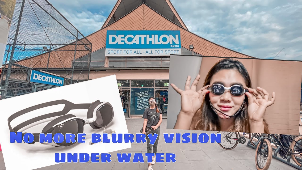 THE BEST GOGGLES EVER! NO MORE BLURRY VISION UNDER WATER DECATHLON