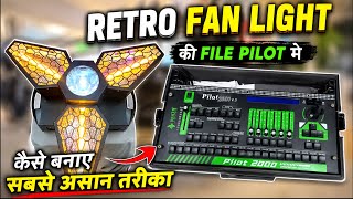 Pilot Me Retro Fan Light Ki File Kaise Banaye || Pilot 2000 Me Fan Light Ki File Kaise Banaye