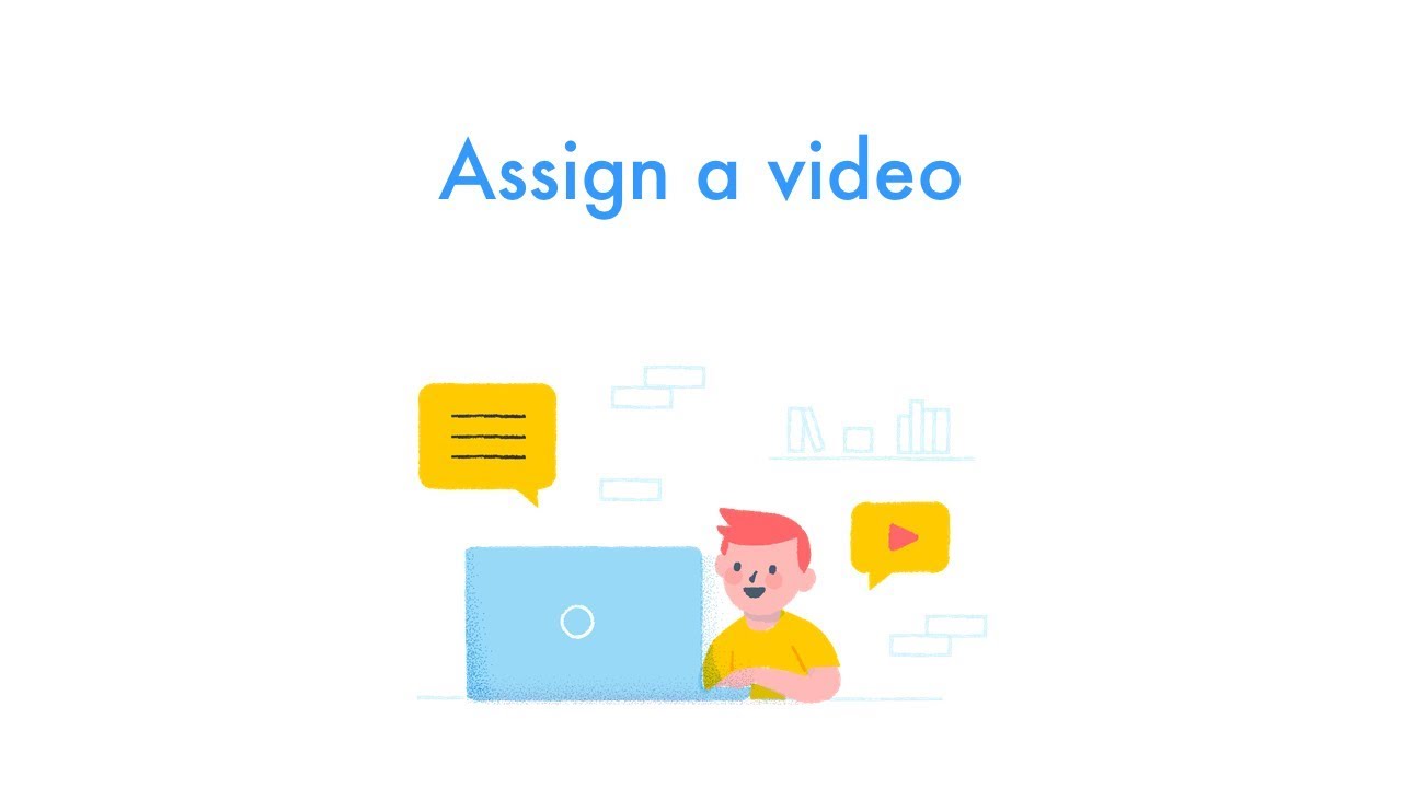 How to assign a video lesson - YouTube