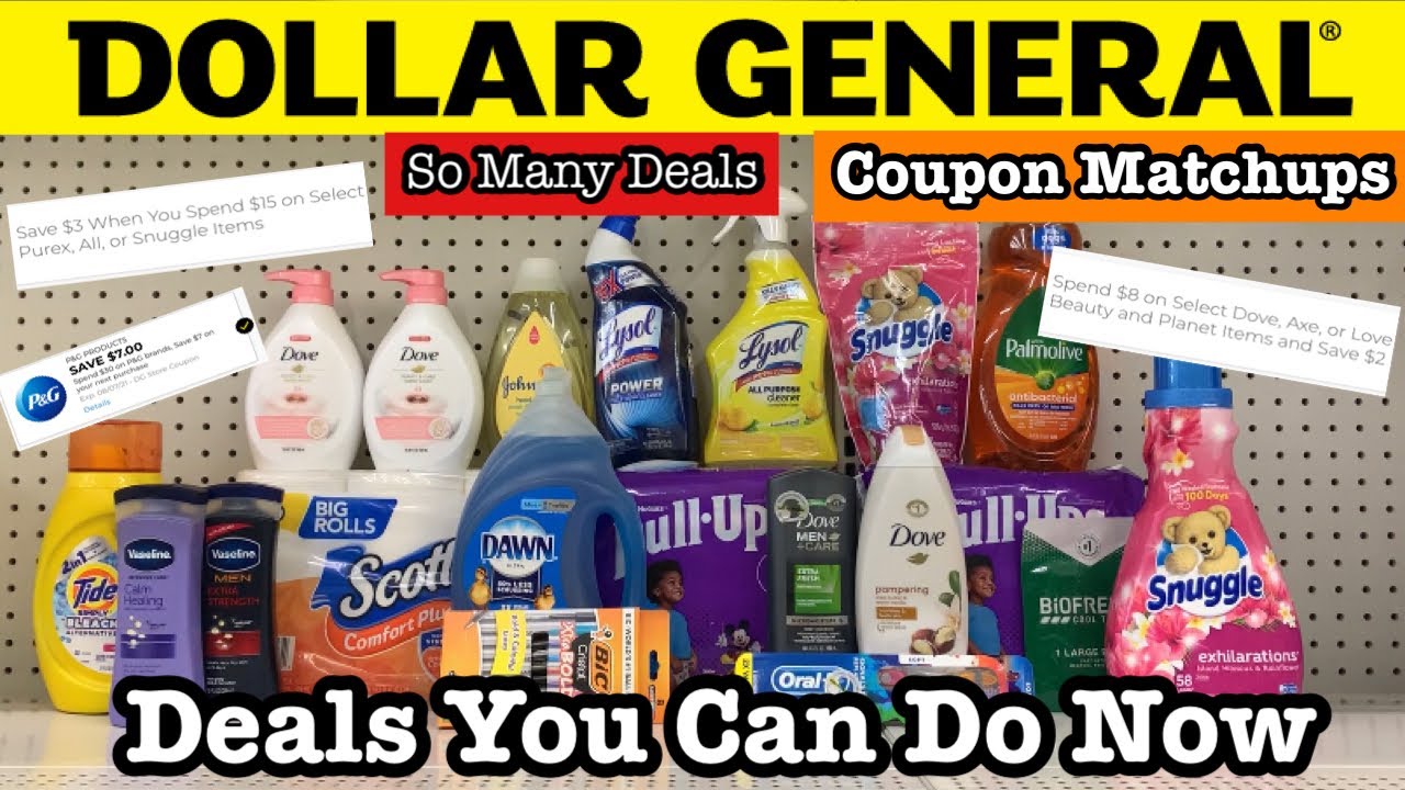 Dollar General Coupon Matchups Deals You Can Do Now Cheap Dove