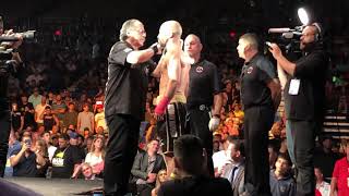 Artem Lobov VS Paulie Malinaggi Full Walkout!