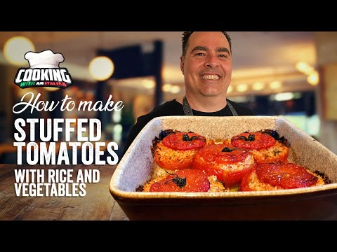 Video: Hur Man Lagar Fyllda Tomater Med Ris Och örter