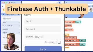 How to make a user sign-in mobile app with Thunkable