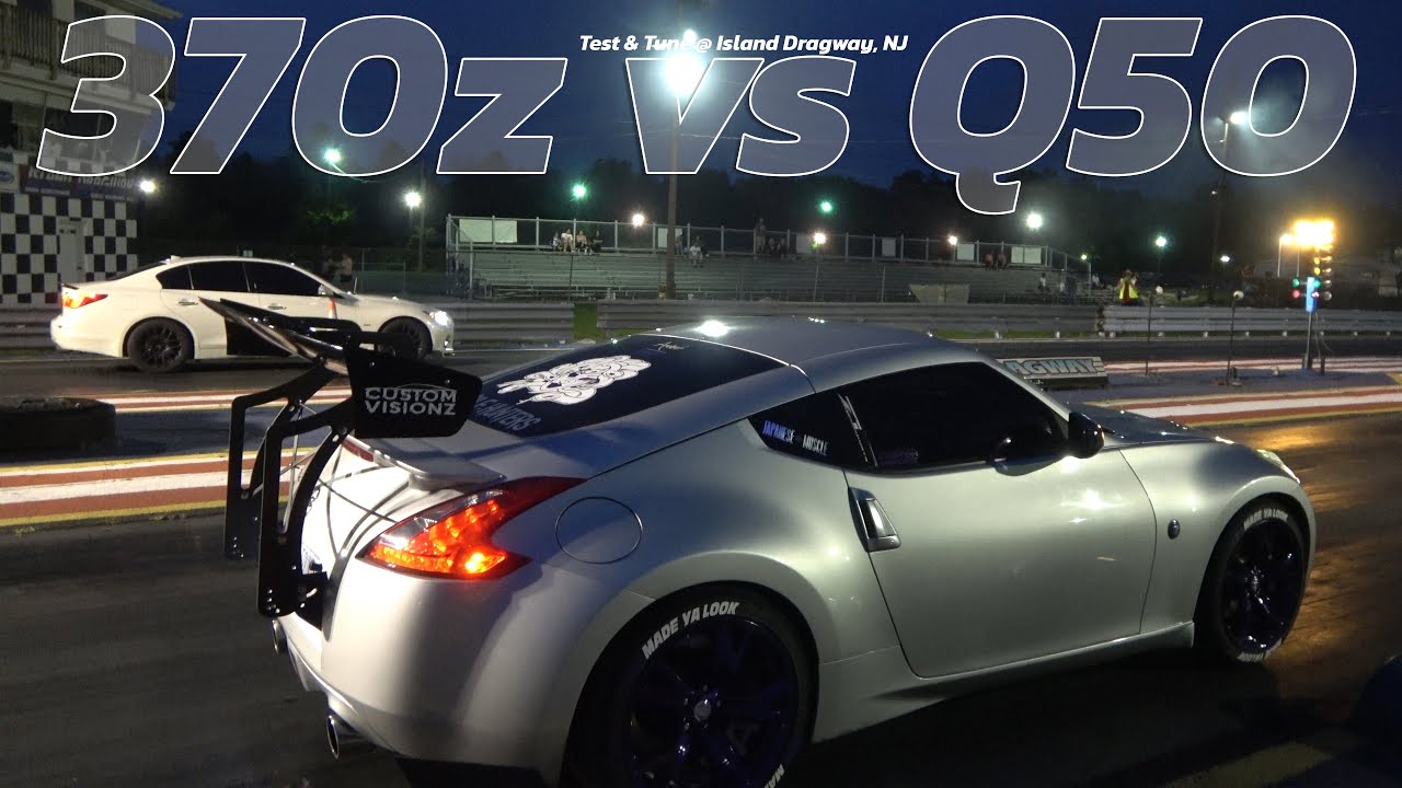 Nissan 370z vs Q50 Infiniti YouTube