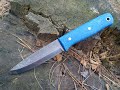 Bushcraft knife. K110 steel. Нож для Бушкрафта.