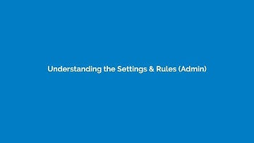 UpsideLMS Admin - Understanding the Settings Rules