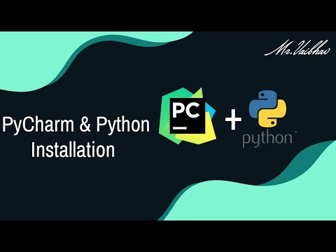 How to Install PyCharm IDE and Python3.10 on Windows #Pycharm #Python| Mr.Vaibhav |