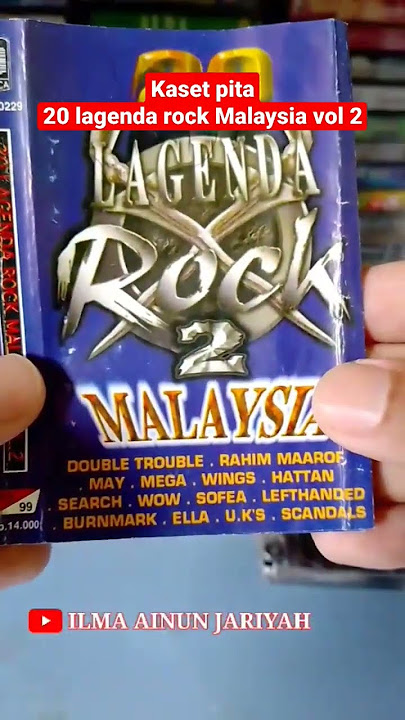 kaset pita Malaysia 20 lagenda rock Malaysia vol 2 #kasetpita #lagumalaysia #lagumalaysiapopuler