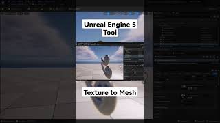 Unreal Engine 5 Texture to Mesh Tool