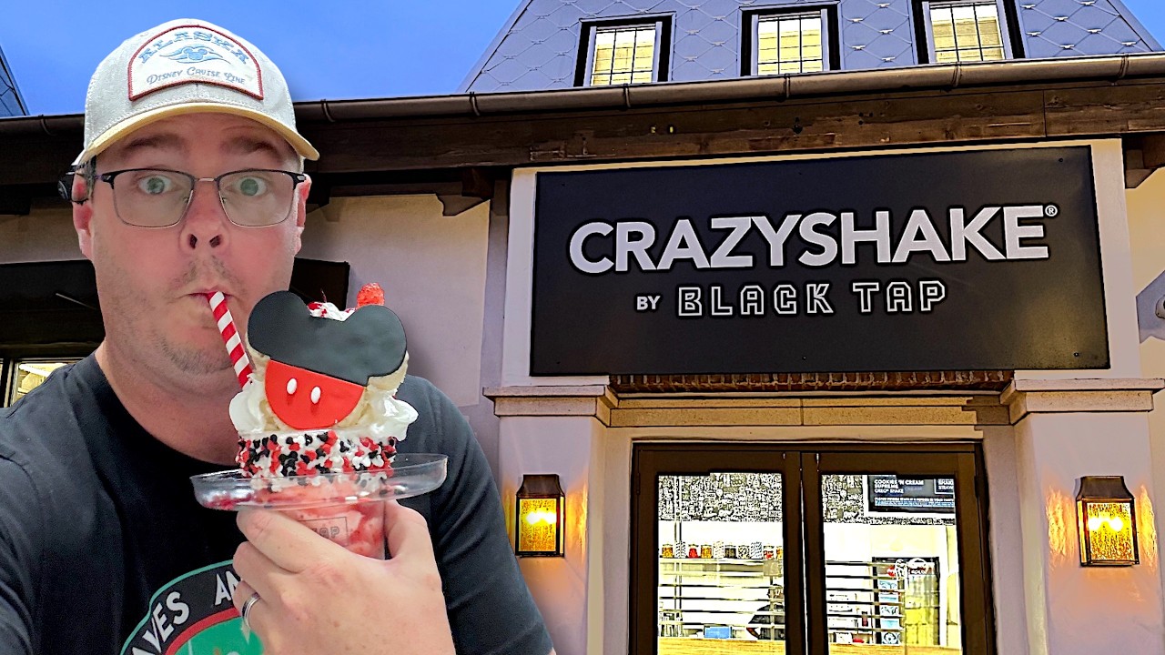 Black Tap CrazyShake's First Day at Disney Springs | The Craziest Shake Ever!
