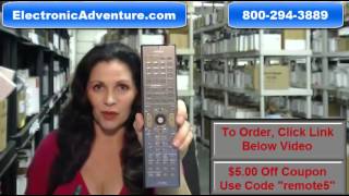 Original Integra RC-586M A-V Receiver Remote Control (RC586M)(24140586) $5 Off Coupon