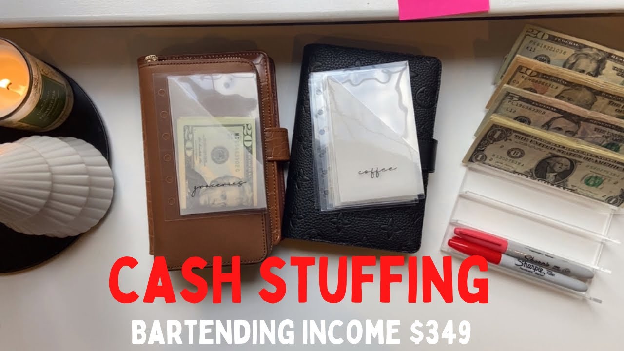 Cash Stuffing Bartender Savings Sinking Funds YouTube