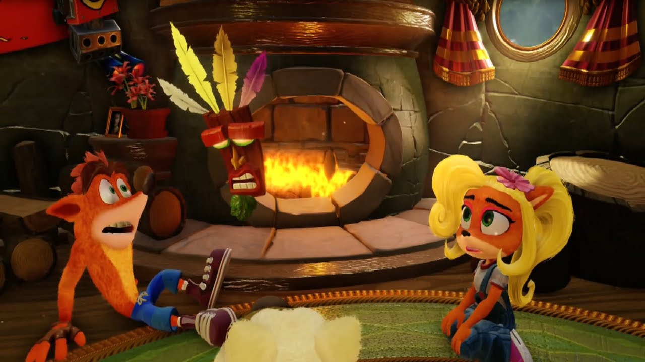 N. Sane Trilogy Crash Bandicoot 3 Warped Cutscenes (PS4 Edition