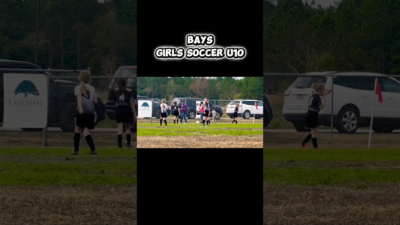 20. BAYS Girls U10 Soccer Game # 1 Coach Matt #soccergames