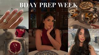 Birthday prep week: hair transformation, early birthday celebrations & glowing up! ❤︎⁠
