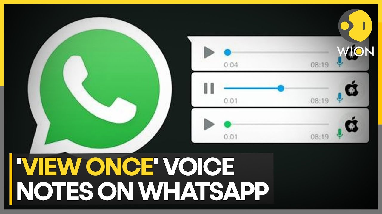 WhatsApp rolls out `View Once` voice message feature | Latest News | WION