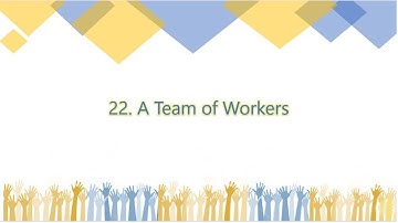 22. A Team of  Workers | Std 3rd | Sub English