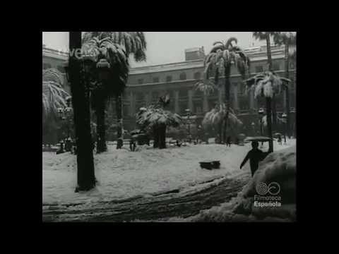 La gran nevada de Barcelona 1962