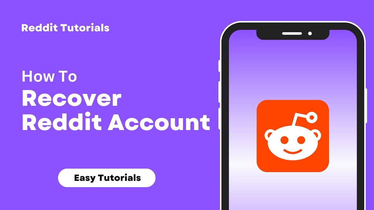 How to Recover Reddit Account YouTube