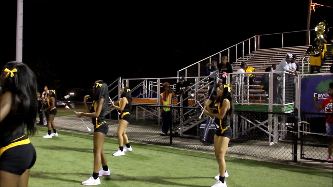 McMain Marching Band Featuring Majorettes 2018 "Pump the Party" YouTube