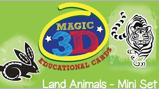 Magic 3D Cards | Home Screen and Land Animals Mini Set screenshot 5