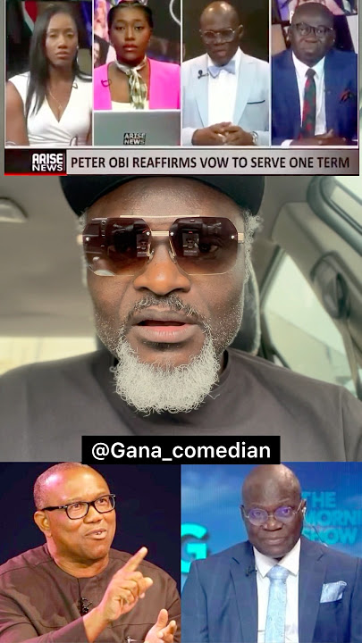 Dr Reuben Abati's One-Term, 4 years Remark on Peter Obi Sparks Integrity issue. #shortvideo Part 2