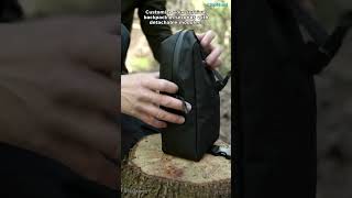 Customize your survival backpack in seconds with detachable modules! #shorts #survival #outdoors