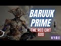 The only baruuk prime build youll ever need  infinite red crits  steel path  warframe build
