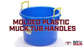 DuraFlex® 70 Quart Muck Tub - QC Supply