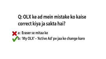 How to manage (edit / delete) my ad? Wrong Answer