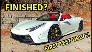 Rebuilding A Wrecked Ferrari 458 Spider Part 15