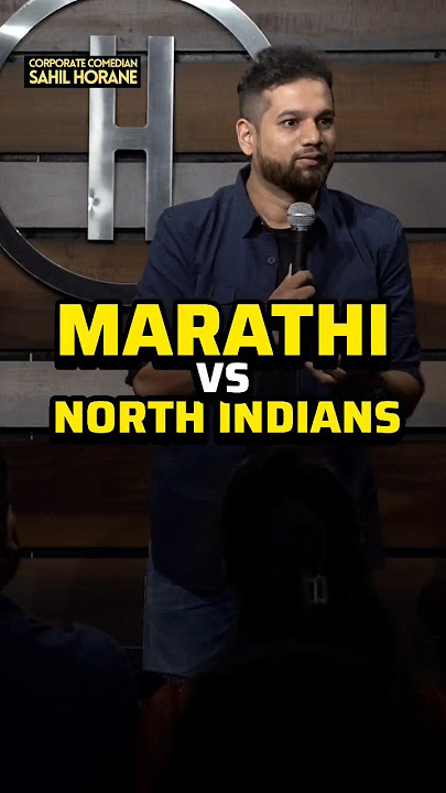 Marathi vs north indians - #indianstandup #standupcomedy #hindistandupcomedy