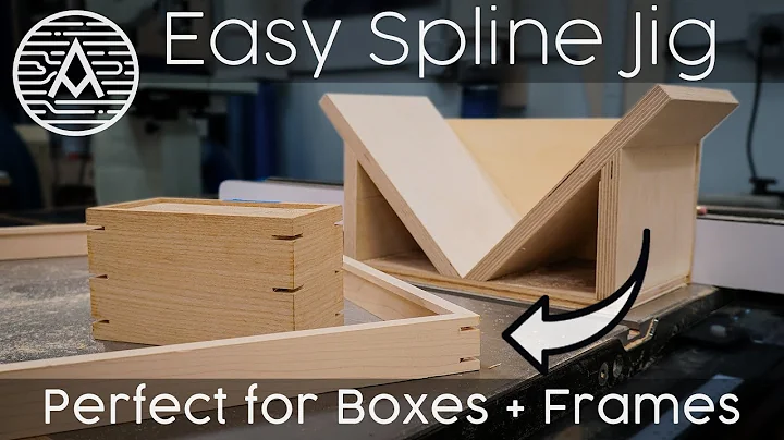 How to Build a Spline Jig and Spline a Miter