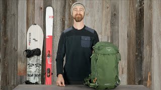 Osprey Soelden 22 Backcountry Touring Pack | Rutabaga Paddlesports