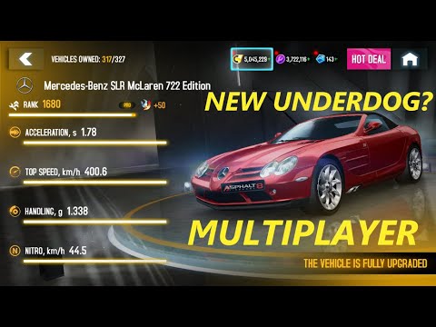 Asphalt 8: Another NSX! NEW! Mercedes-Benz SLR McLaren 722 Edition