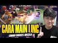 CARA MAIN LING LAWAN JUNGLER BARATS + ANGELA ! DIJAMIN WIN GAME NYA - Mobile Legends