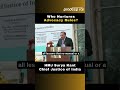 Who Nurtures Rules for Advocacy? CJI Surya Kant Answers #cji #shorts