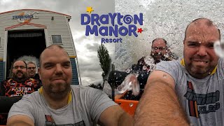 We Got SOAKED On Stormforce 10 @ Drayton Manor | On-Ride Video 4K