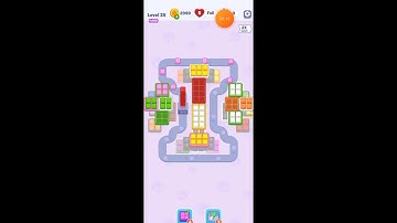 Color Cube Match Sort Puzzle - Level 35