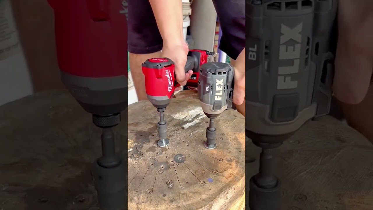 Milwaukee M18 FUEL vs FLEX 24V Ultimate Impact Driver Head-to-Head Torque Test