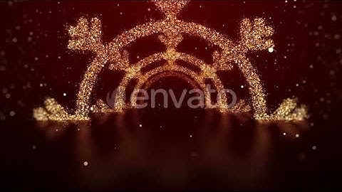 Christmas Tunnel Background | Motion Graphics - Envato elements
