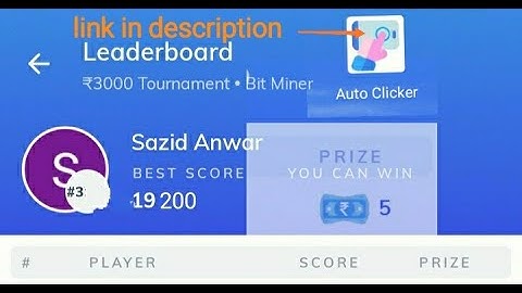 MX player Bit miner game trick