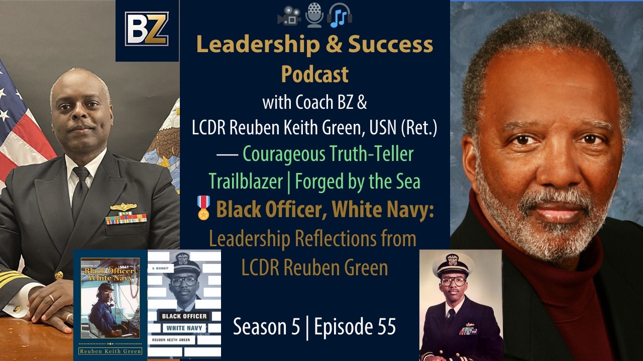 S5:E55🎙️ LIVE with LCDR Reuben Green, USN (Ret.) (Multi Tracks
