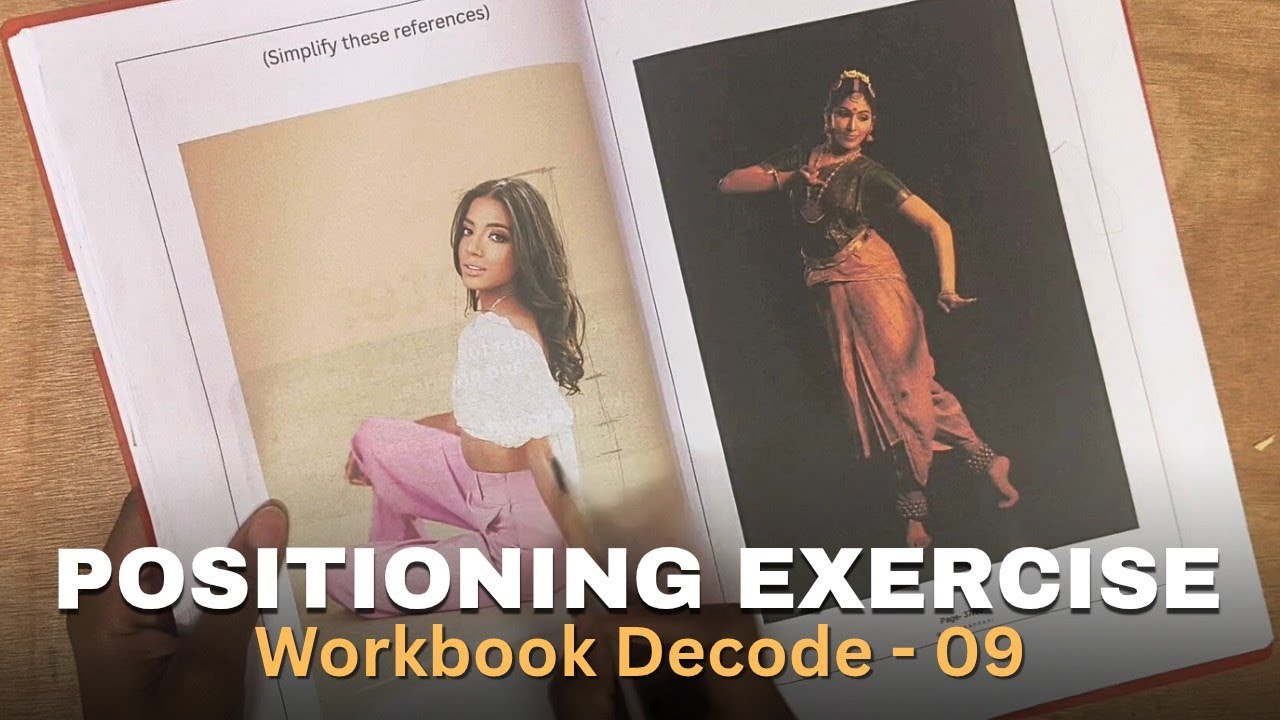 Positioning Exercise| Freehand Drawing Exercise - YouTube