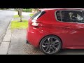 Peugeot 308 GTi 270 Magnex Cat back exhaust