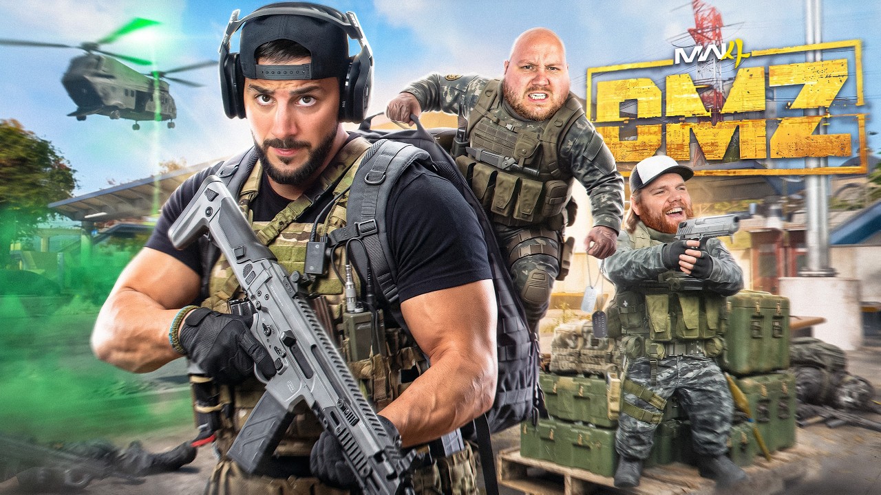 FIRST LOOK AT THE NEW CALL OF DUTY DMZ W/ TIMTHETATMAN & HUTCHMF! 🔥